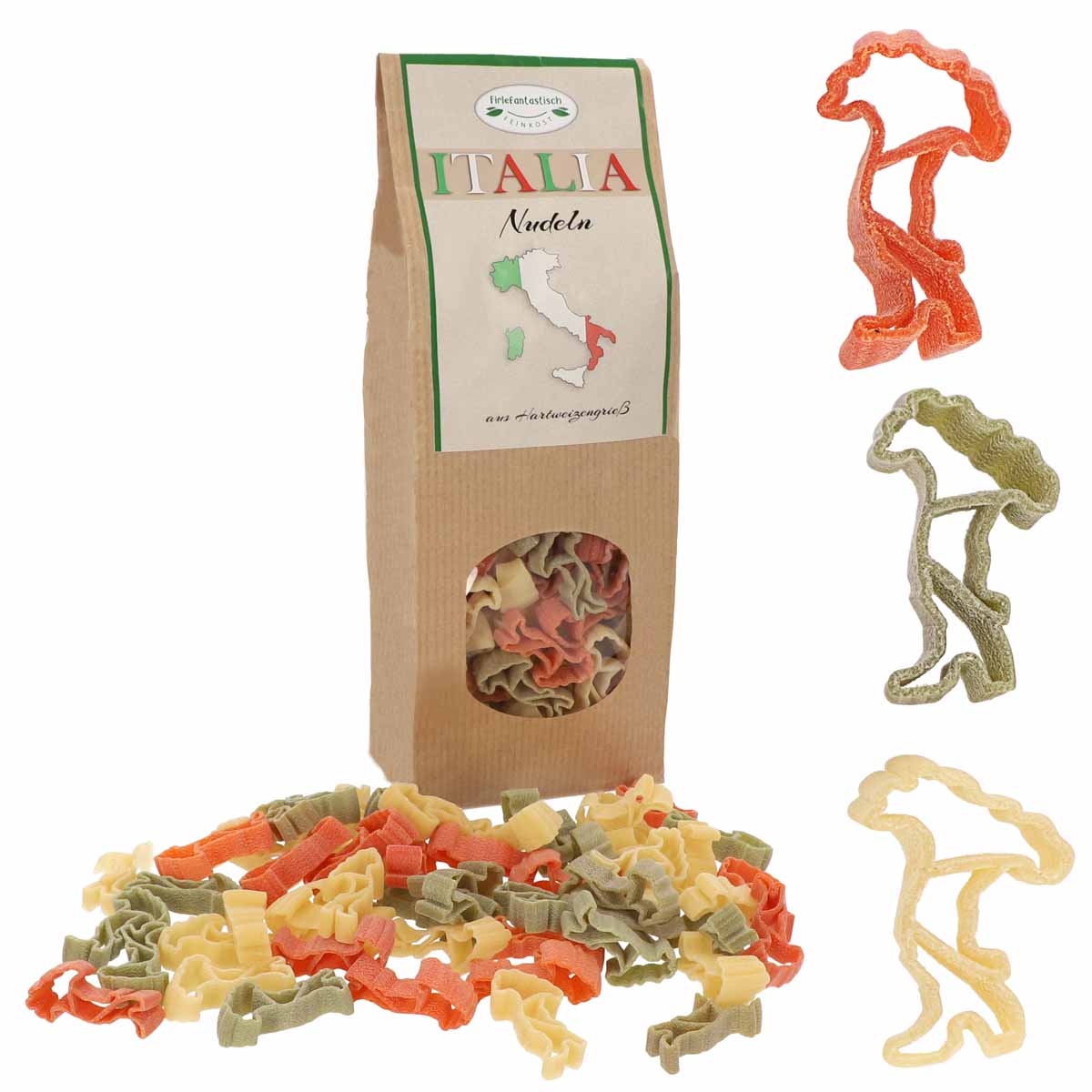 Pasta Italia Set - "ITALIEN" Nudeln mit Girlande und Servietten