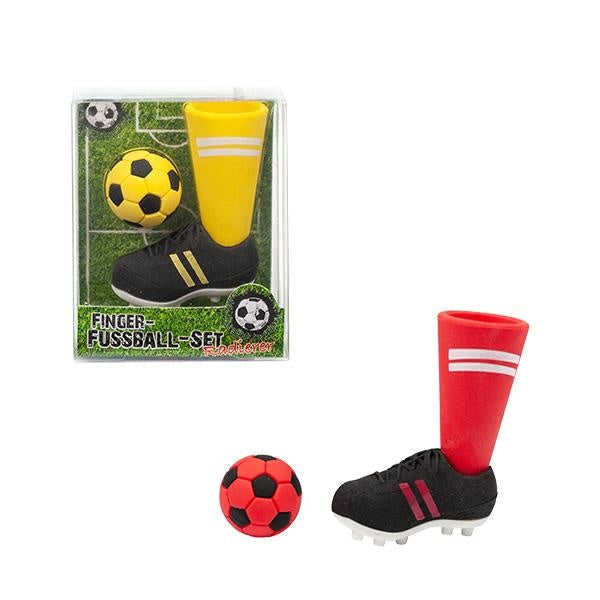 Radiergummi Finger-Fußball-Set