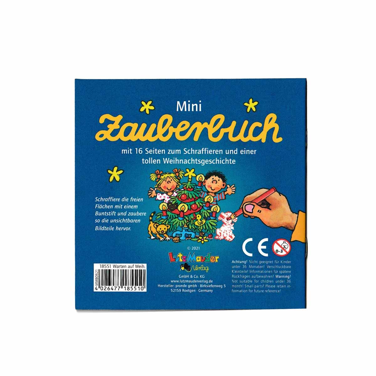 Mini-Zauberbuch Weihnachten