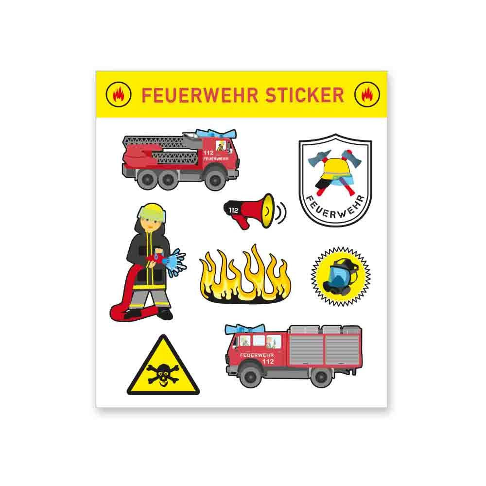 Isis Feuerwehr Sticker