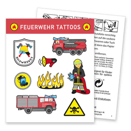 Isis Feuerwehr Tattoos