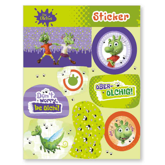 Sandmännchen-Stickerbogen 1 Bogen